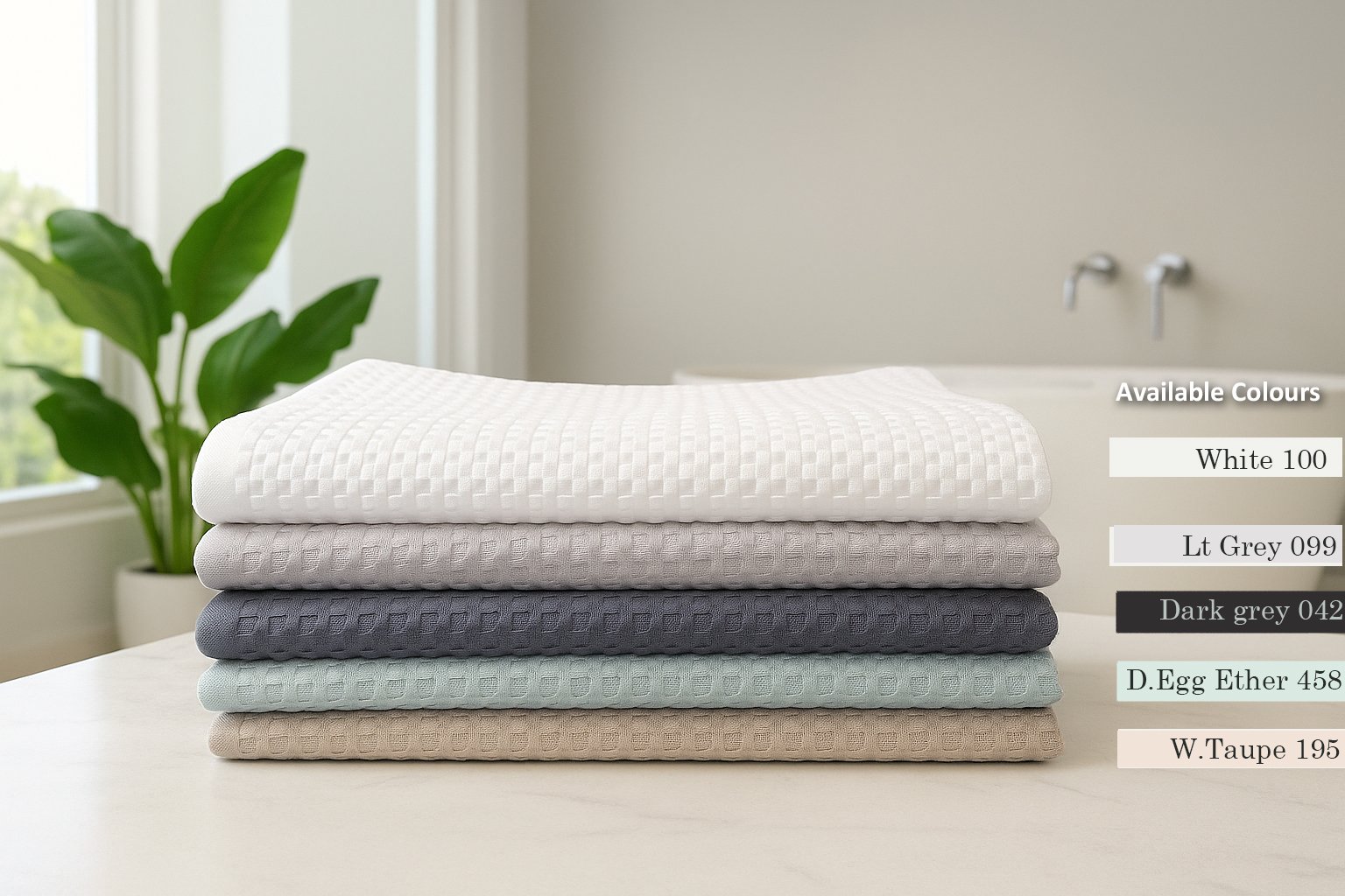 Waffle Weave Throws